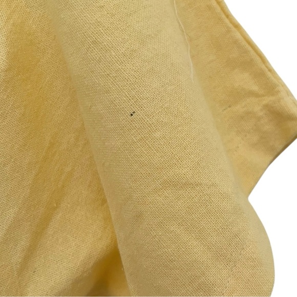 Bellewaera Yellow Short Sleeve Wrap Top EU 42 Approx Medium Large - Picture 7 of 9